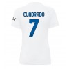 Inter Milan Juan Cuadrado #7 Bortedrakt Kvinner 2023-24 Kortermet